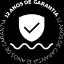 12 Anos de garantia